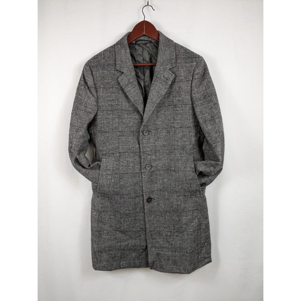 Lauren Ralph Lauren Men's Luther Luxury Wool Blend Overcoat 38S Corporate 2869